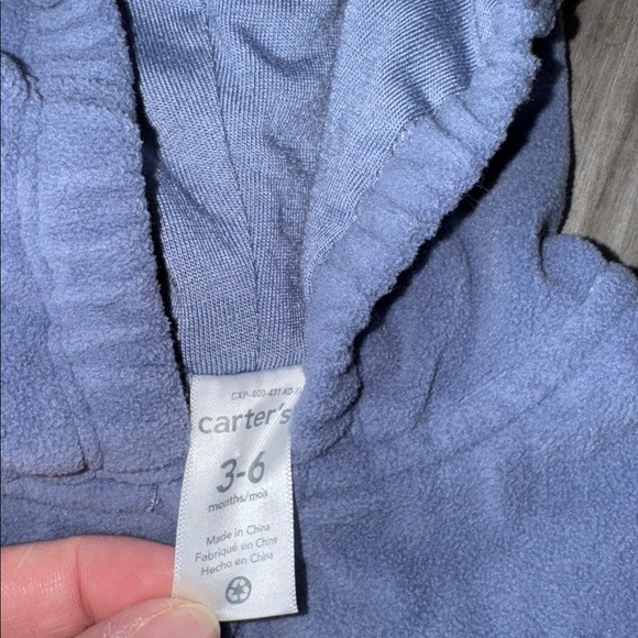 Carter's Halloween Rhino Animal Plush Costume 3-6 months Boys Girls Set infant - Picture 5 of 7